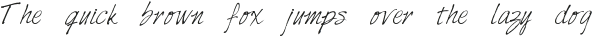 HarabaraHand ttf (400) Sample