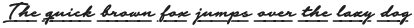 Notera 2 Underline otf (700) Sample