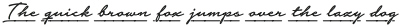Notera 2 Underline otf (500) Sample