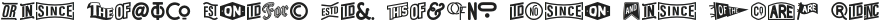 Harrold Five Catchword otf (400)