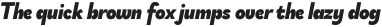 Brightwell Black Italic otf (900)