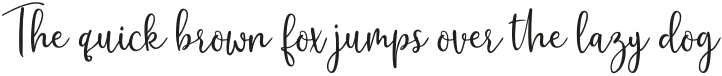 Platipus Script Regular otf (400) Sample