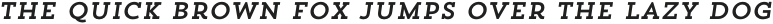 Trend Slab One Italic otf (400)