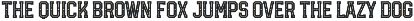 Hitch Route - Display Font font preview