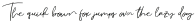 Southeast Signature otf (400)