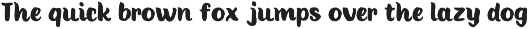 Brad Bold Typeface preview