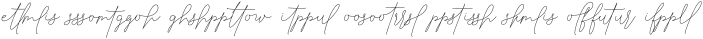 LIGATURES LINE ttf (400)