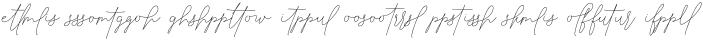 LIGATURES LINE otf (400)