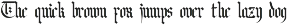 New Blackletter Typeface font. preview