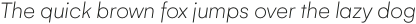 Gelion Thin Italic otf (100)