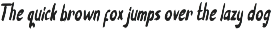 JackSway font preview