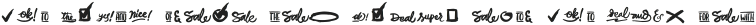JackSway dingbats ttf (400) Sample
