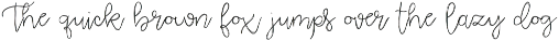 Blooming - Handwritten Font preview