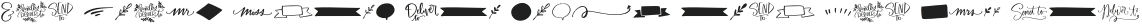HeyBombshellDingbats otf (400)