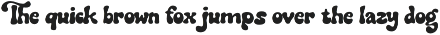 Retro Give - Groovy Display Font font preview