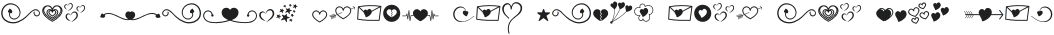Justica Tail Heart Doodle otf (400)