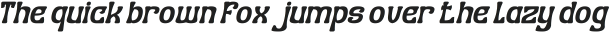 BEST OF LUCK Bold Italic otf (700)