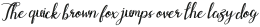 Shefilla Italic otf (400)