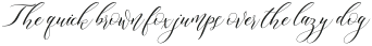 Lorriana script Regular otf (400)
