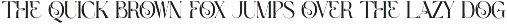 Gofhar Unique Serif Font preview