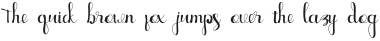 Ellic Script otf (400) Sample