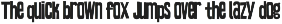 TOMO Zomba font preview