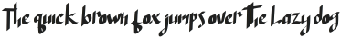 The Cuts Font Reguler ttf (400)