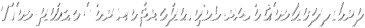 Look Script Line Bold otf (700)