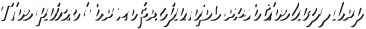 Look Script Shadow Bold otf (700)