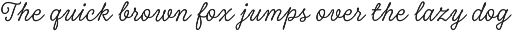 Tierra Script font preview