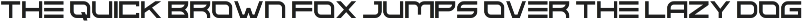 Kusanagi - Futuristic Font preview