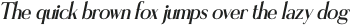 Demila Italic otf (400)