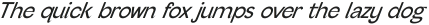 Serious Sans Italic ttf (400)