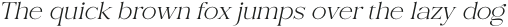Valdo ExtraLight Italic otf (200)
