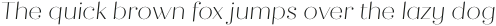Quiche Fine Thin Italic otf (100)