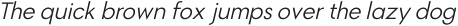 Magnify Extra Light Italic ttf (200)