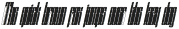 Segapunk Cyborg Italic otf (400) Sample