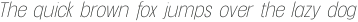 Nabire 1943 Thin Italic otf (100)