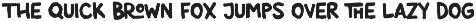 Paper Template Rough Casual Font preview