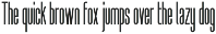 Thread - Ultra Condensed Font preview