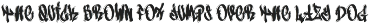 New York Hip Hop Graffiti Font preview
