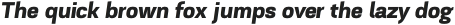 Akzentica 4F ExtraBold Italic otf (700)