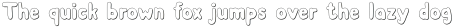 Albus Shadow ttf (400) Sample