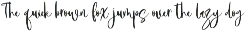 Million Hopes font preview