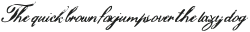 Hamilton Script SVG ttf (400) Sample