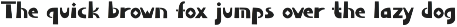 Tabu - Tribal Font Family font preview