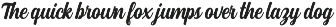 Medallion Script font preview