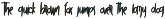 Dancing Marker font preview