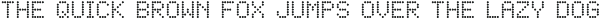 LED Dot-Matrix Display Font font preview