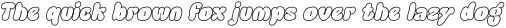 Blagbag Italic Outline otf (400)